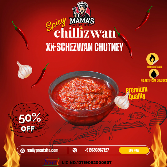 Schezwan Sauce – green and and red chilli mix (250g)