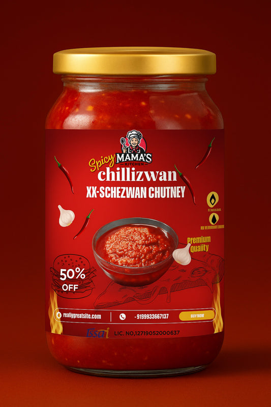 Schezwan Sauce – green and and red chilli mix (250g)